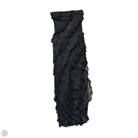 Dress Casual Maxi By Clothes Mentor In Black, Size: L