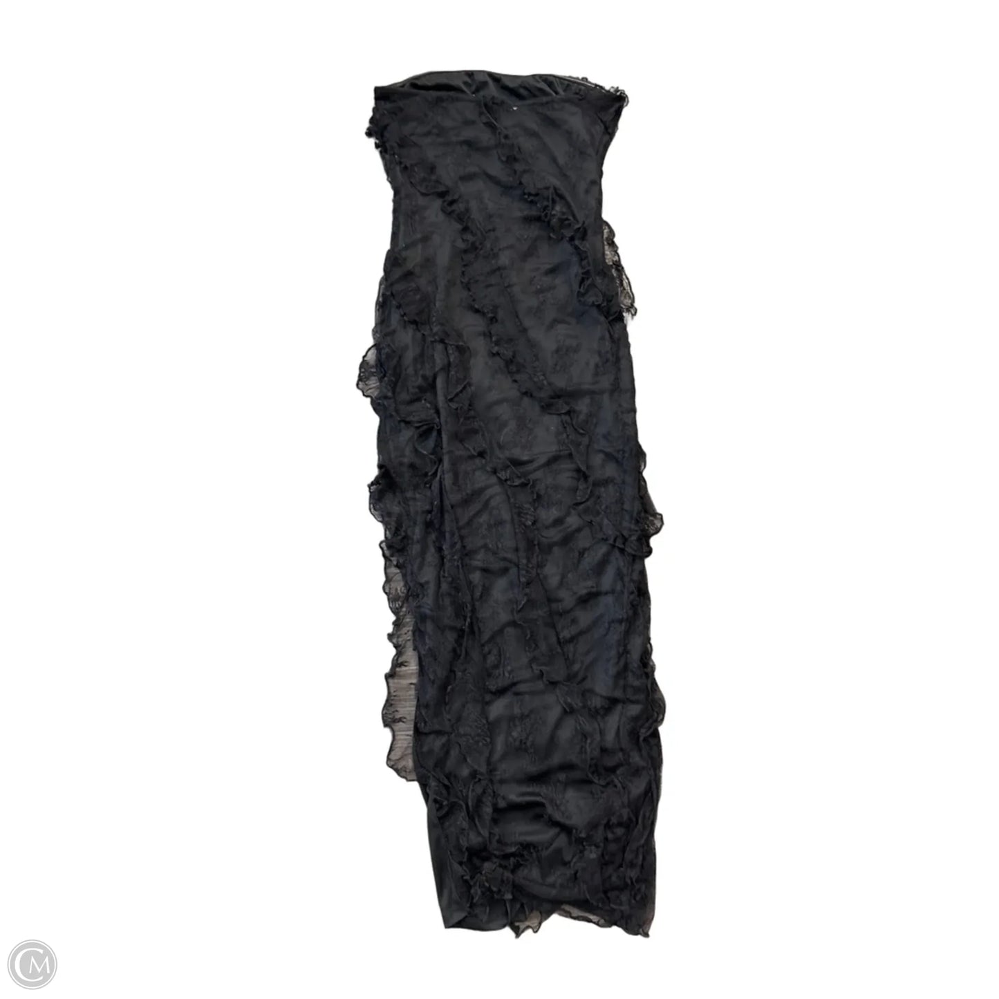 Dress Casual Maxi By Clothes Mentor In Black, Size: L