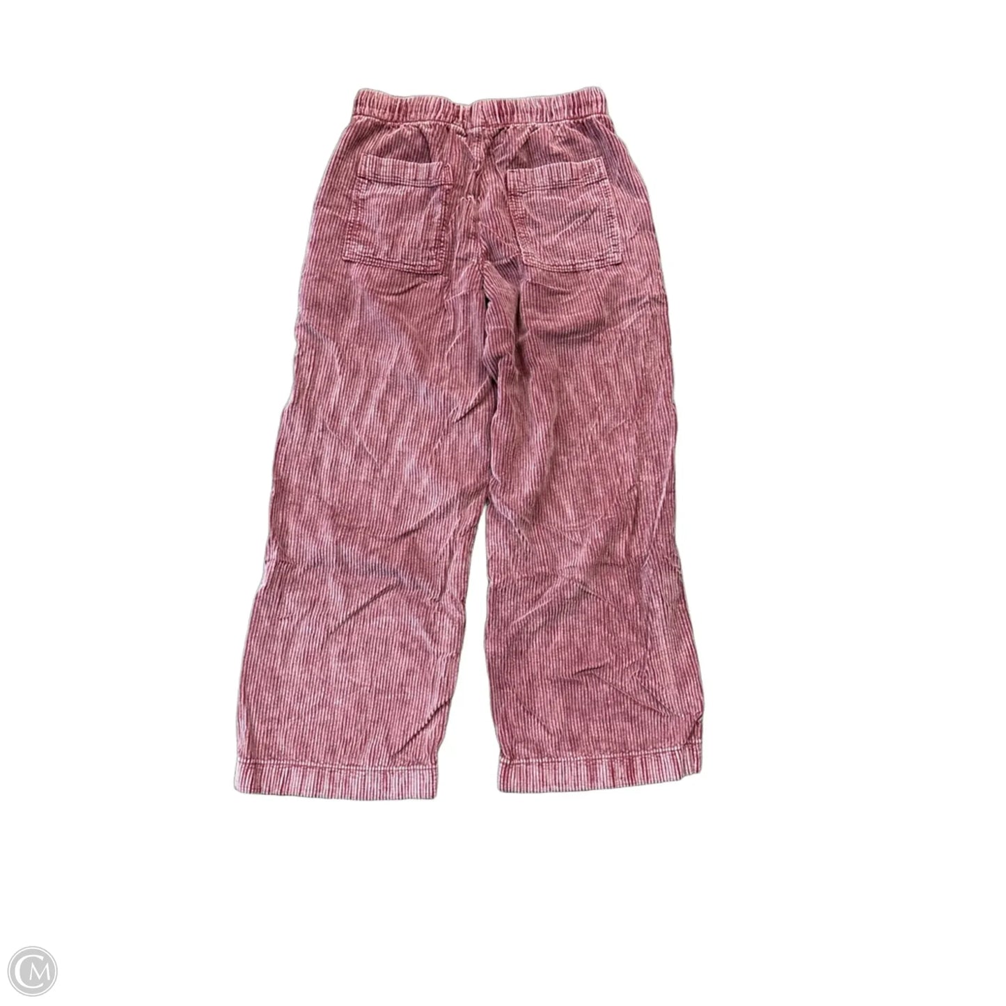 Pants Wide Leg By American Eagle In Red, Size: Xs