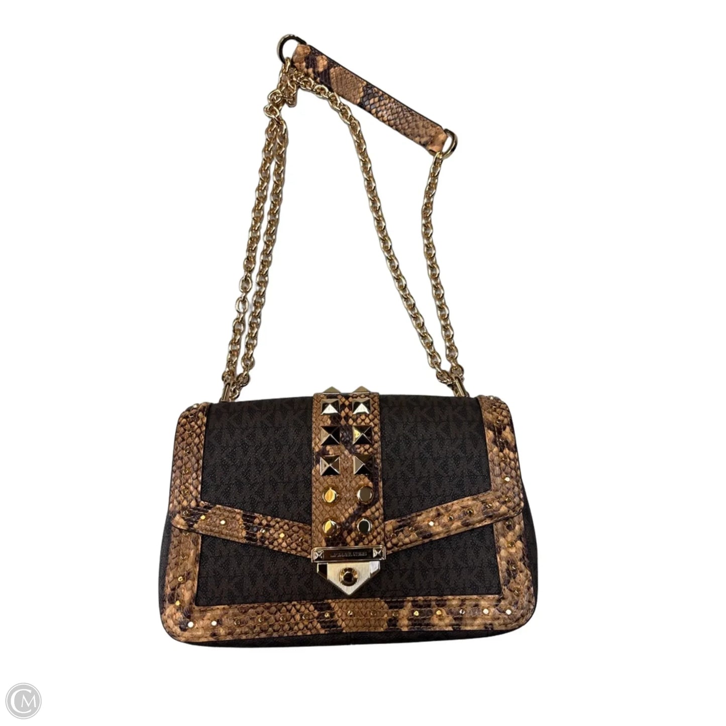 Handbag Designer By Michael Kors, Size: Medium