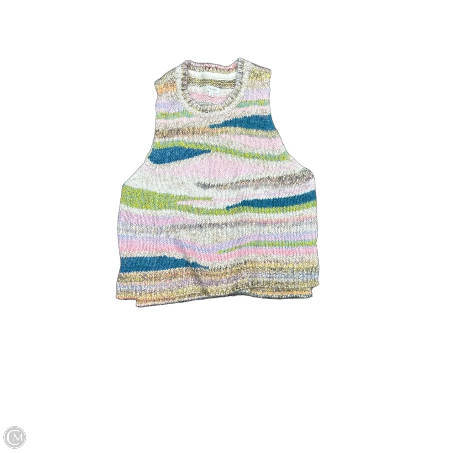 Vest Sweater By Pilcro In Pink, Size: 1x