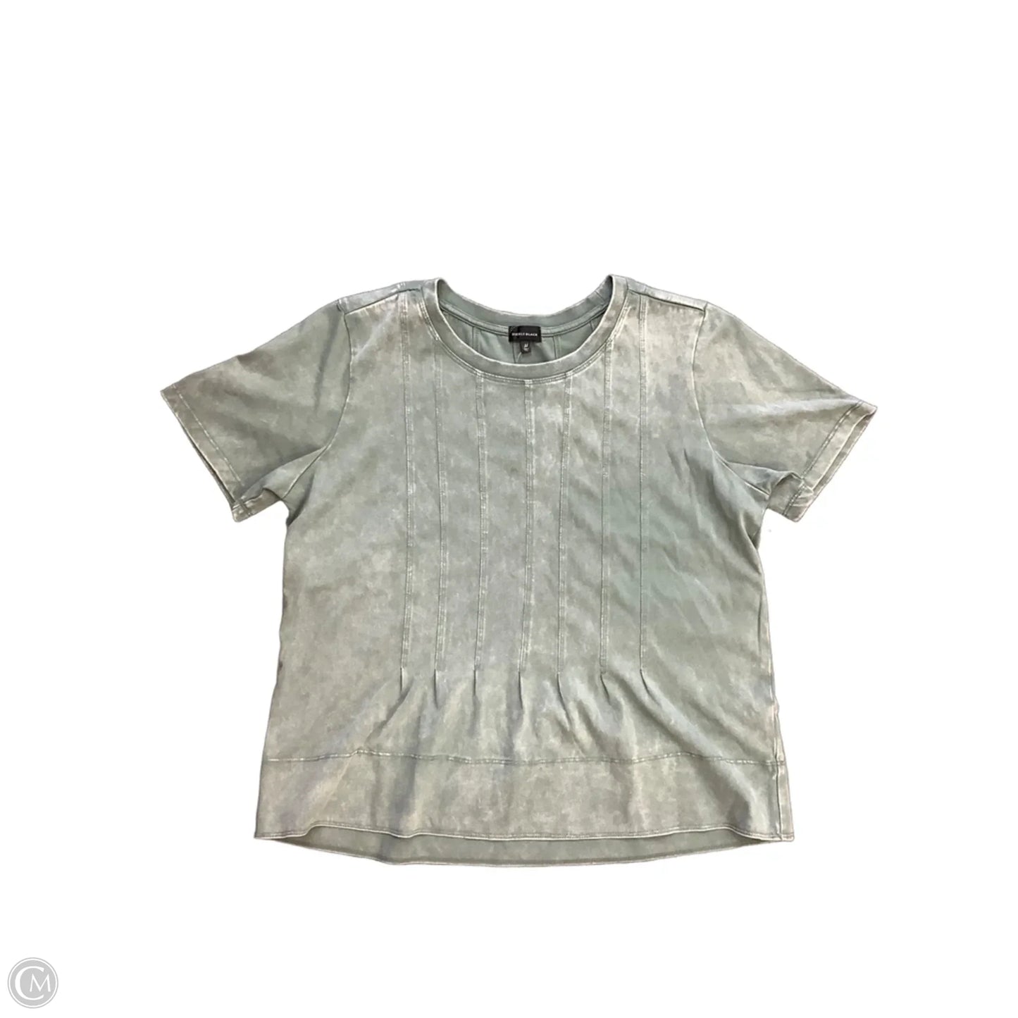 Top Short Sleeve Basic By Buckle Black In Green, Size: M