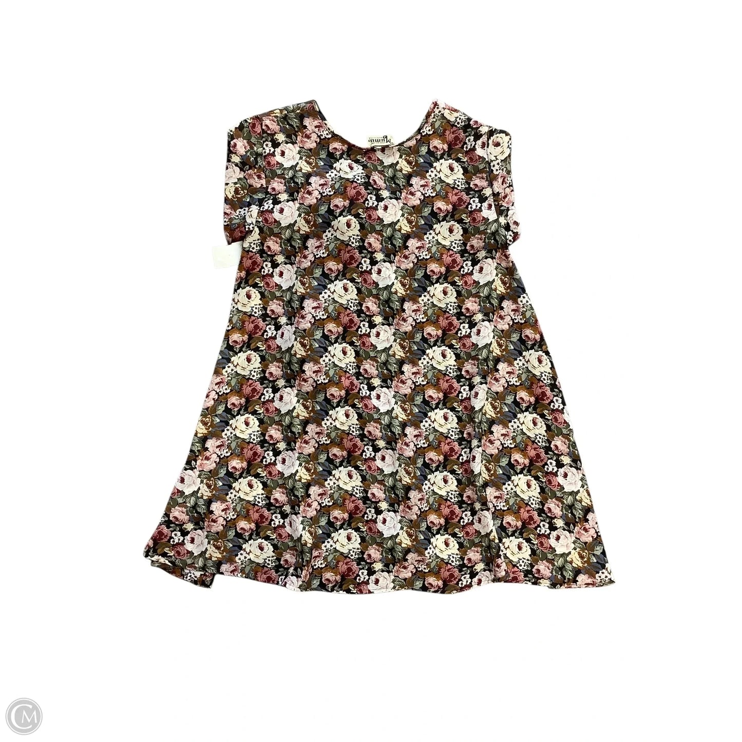 Tunic Long Sleeve By Mumu In Floral Print, Size: S