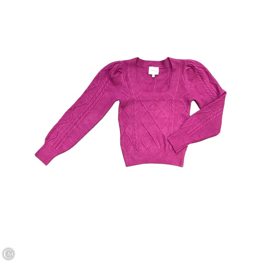 Sweater By Pink Rose In Purple, Size: Xs