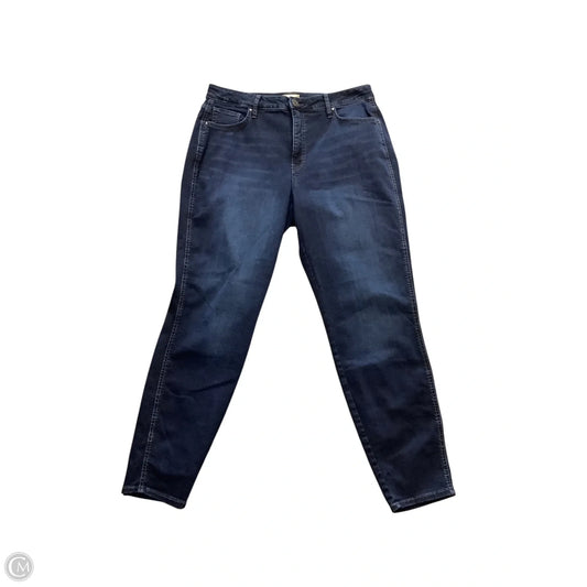 Jeans Skinny By Kut In Blue Denim, Size: 14