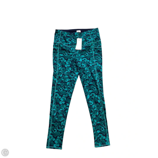 Athletic Leggings By Chicos In Teal, Size: M