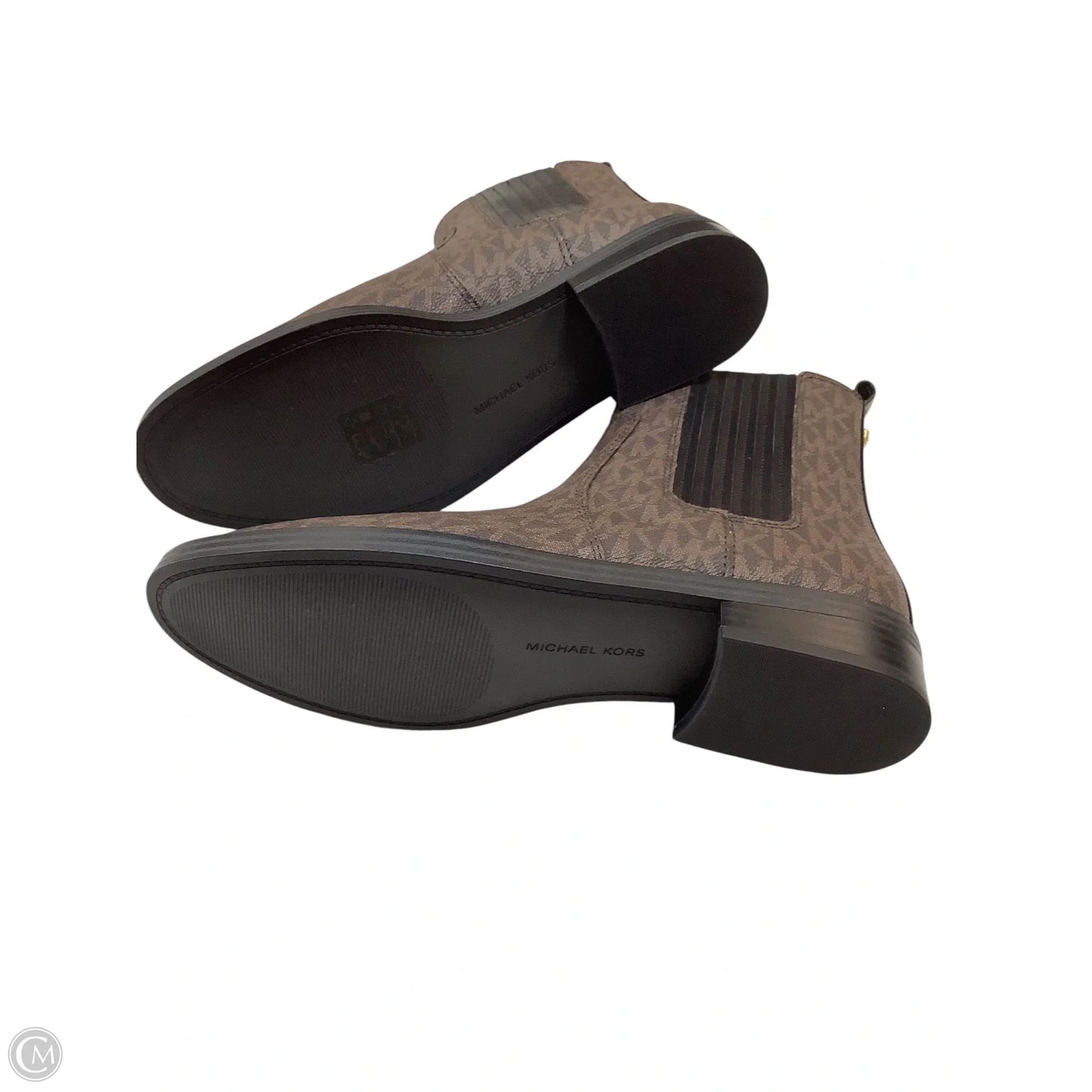 Boots Designer By Michael Kors In Brown, Size: 7.5