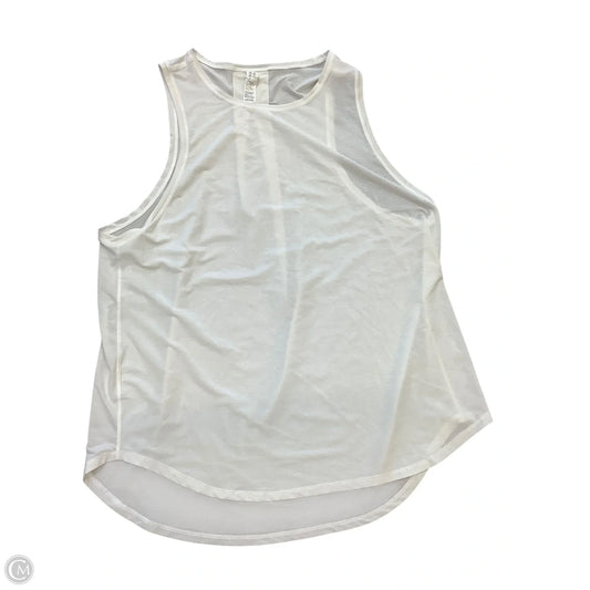 Athletic Tank Top By Spanx In White, Size: Xl