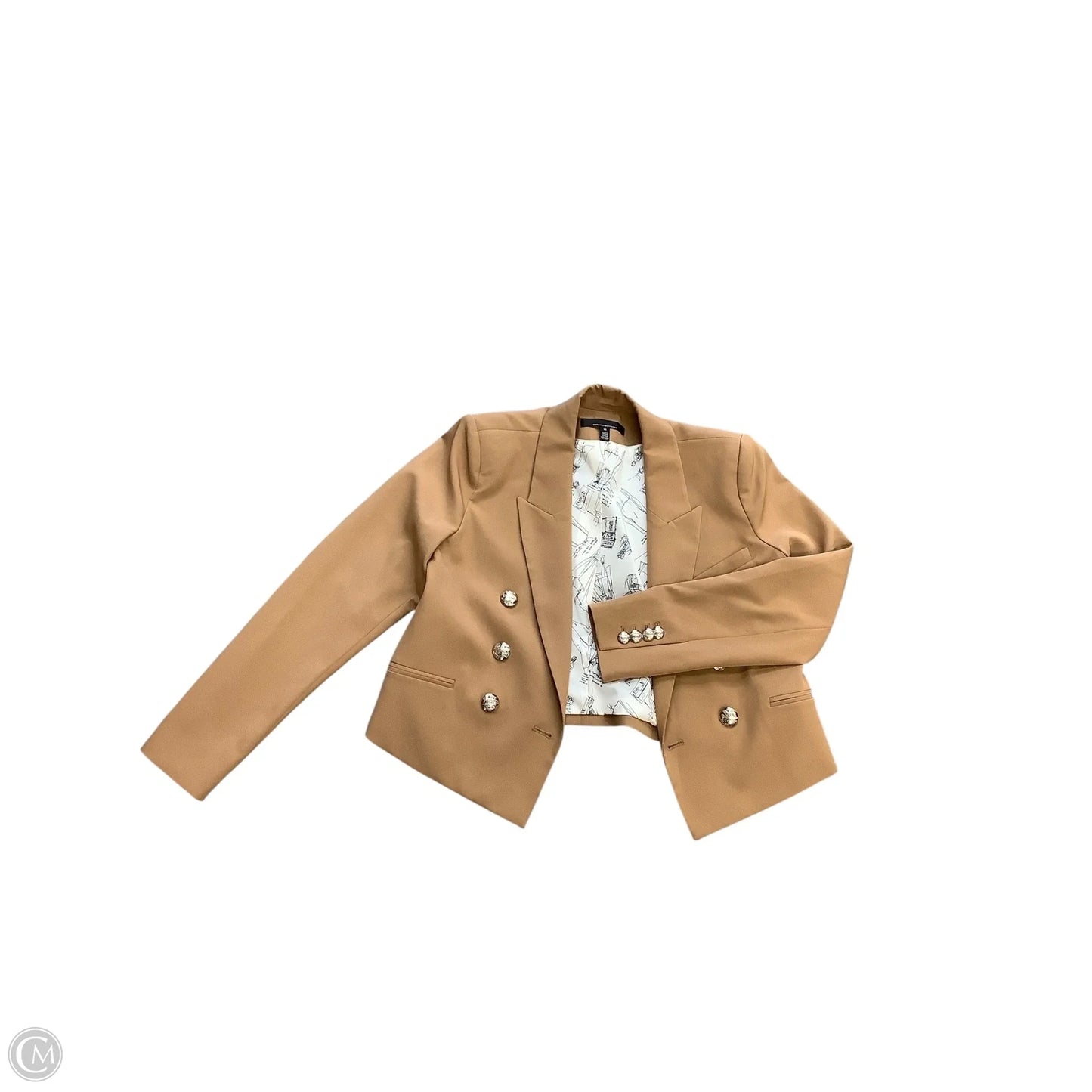 Blazer By White House Black Market In Tan, Size: 12