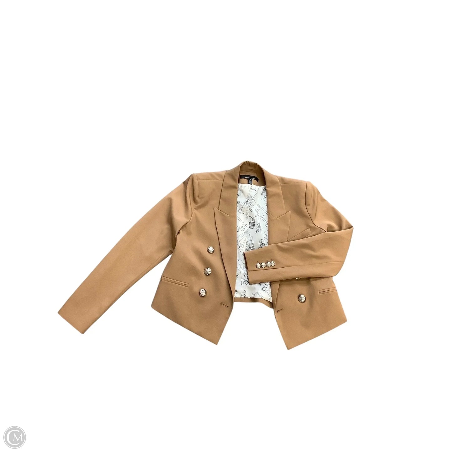 Blazer By White House Black Market In Tan, Size: 12