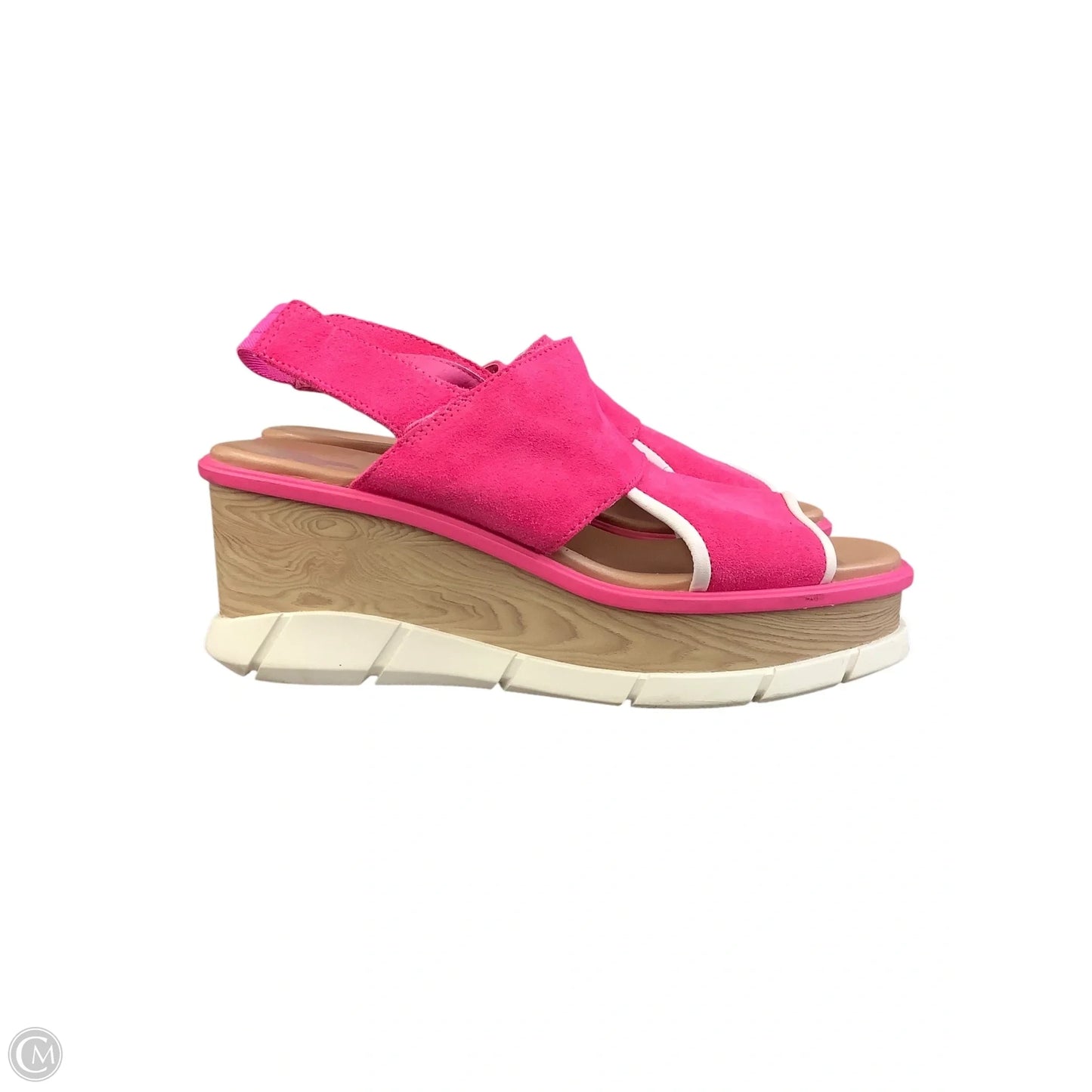 Sandals Heels Wedge By Sorel In Pink, Size: 9