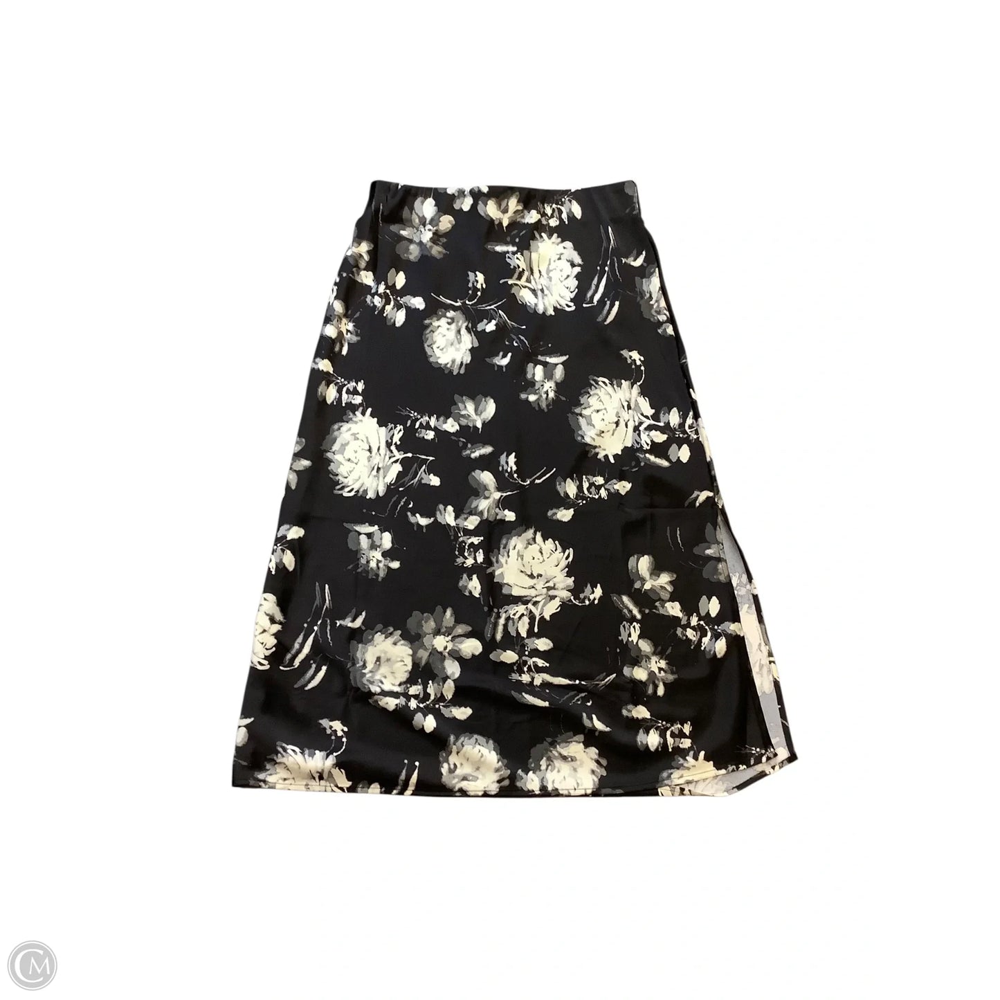 Skirt Maxi By Gap In Black & White, Size: M