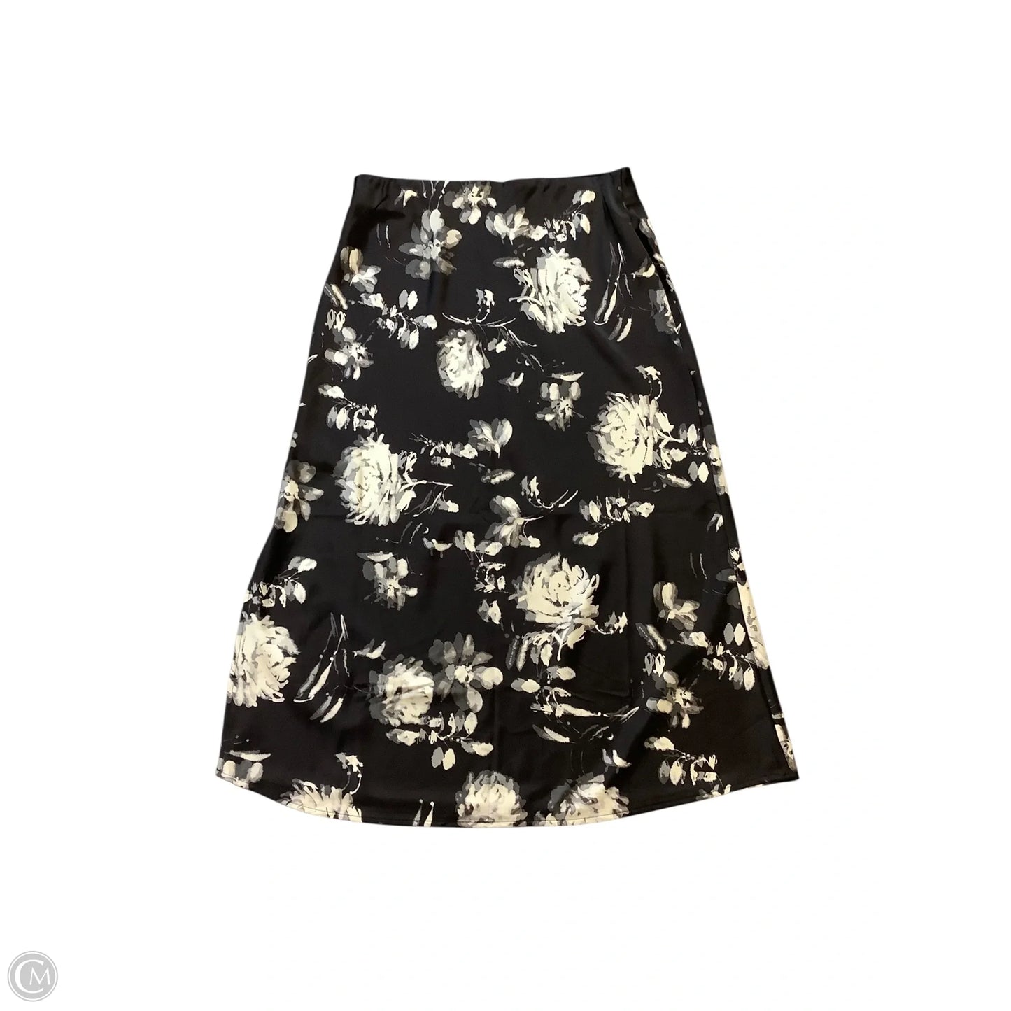 Skirt Maxi By Gap In Black & White, Size: M