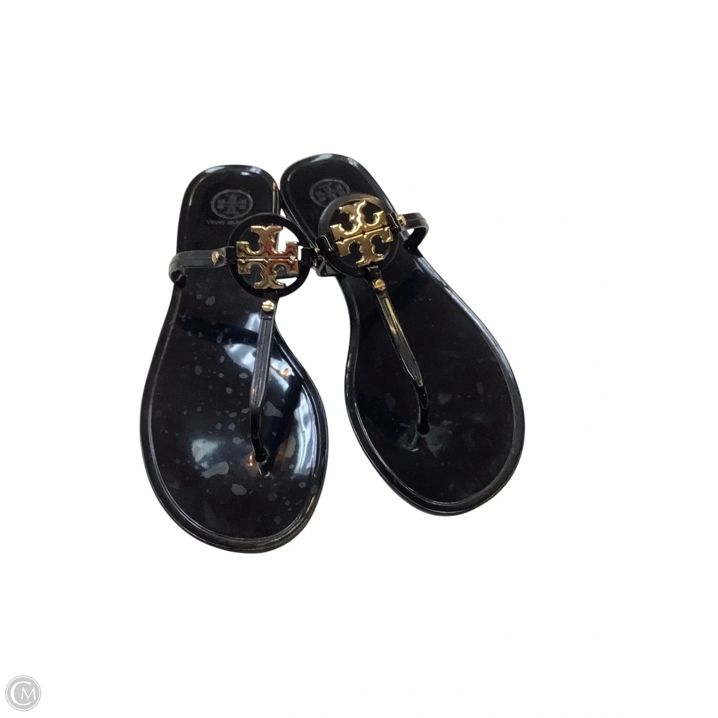 Sandals Designer By Tory Burch In Black, Size: 10