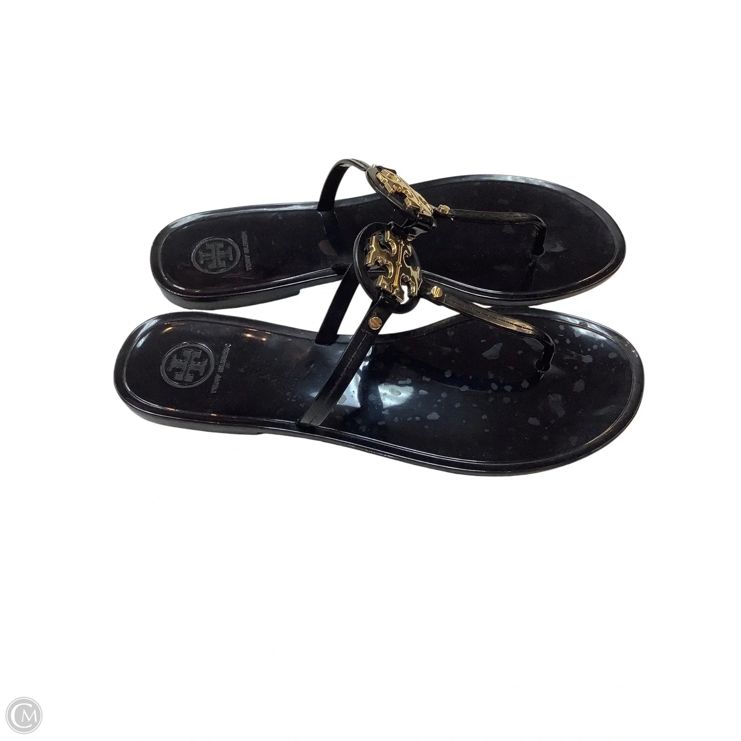 Sandals Designer By Tory Burch In Black, Size: 10