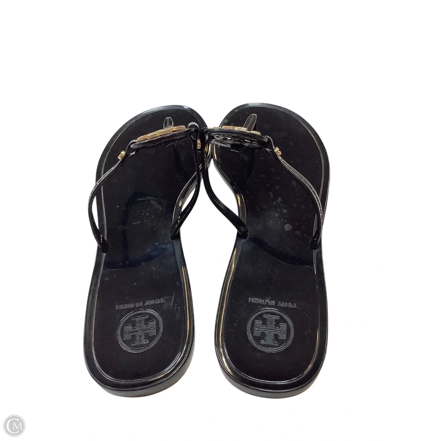 Sandals Designer By Tory Burch In Black, Size: 10
