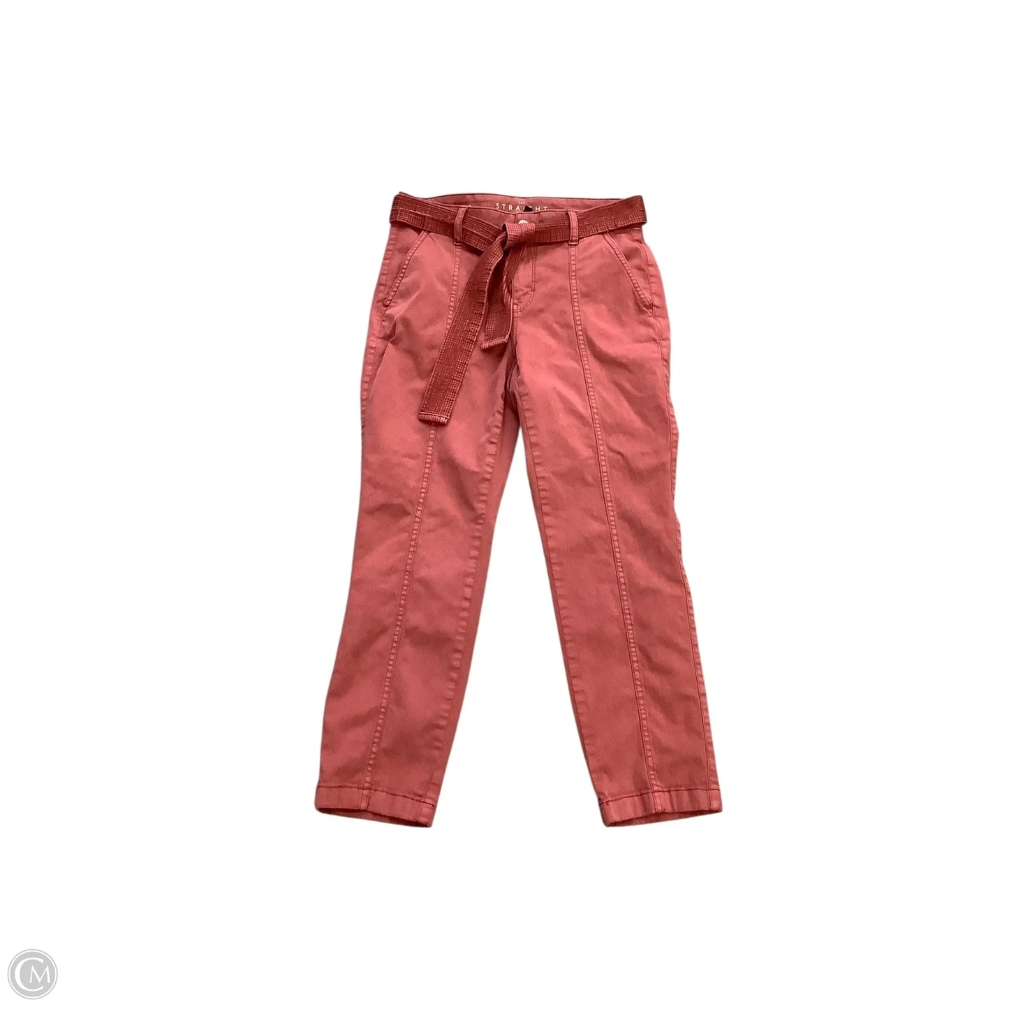 Pants Cropped By White House Black Market In Red, Size: 2