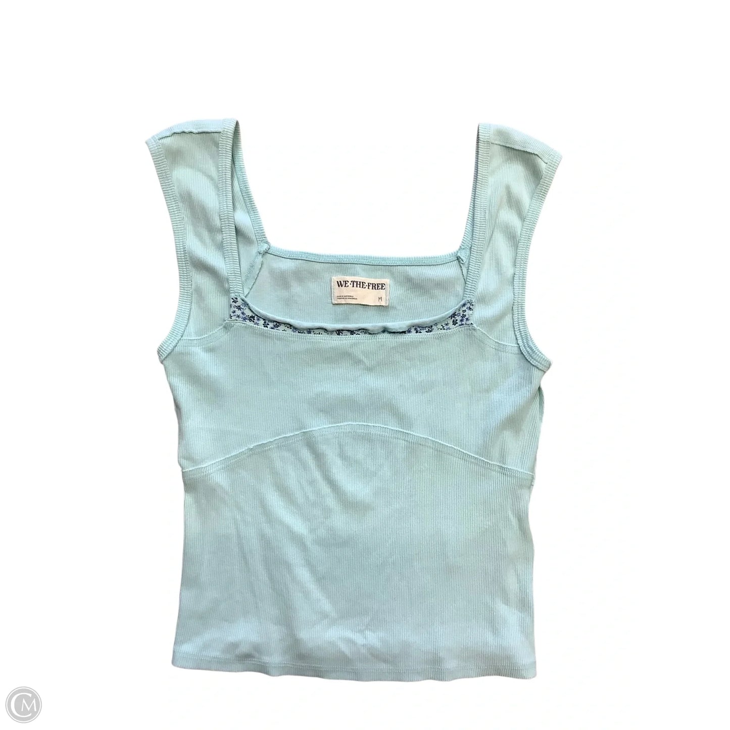 Top Sleeveless By We The Free In Blue, Size: M