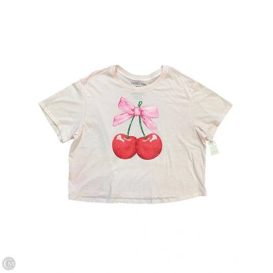 Top Short Sleeve Basic By Rebel In Pink, Size: 2x As is