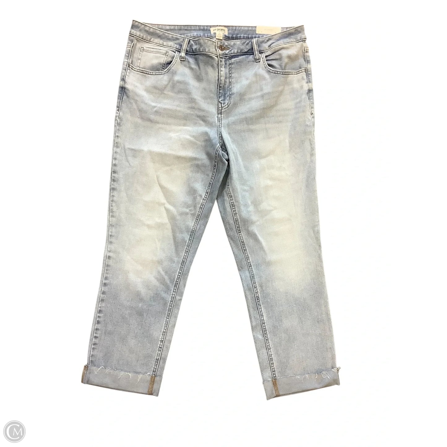 Jeans Straight By Maurices In Blue Denim, Size: 18W