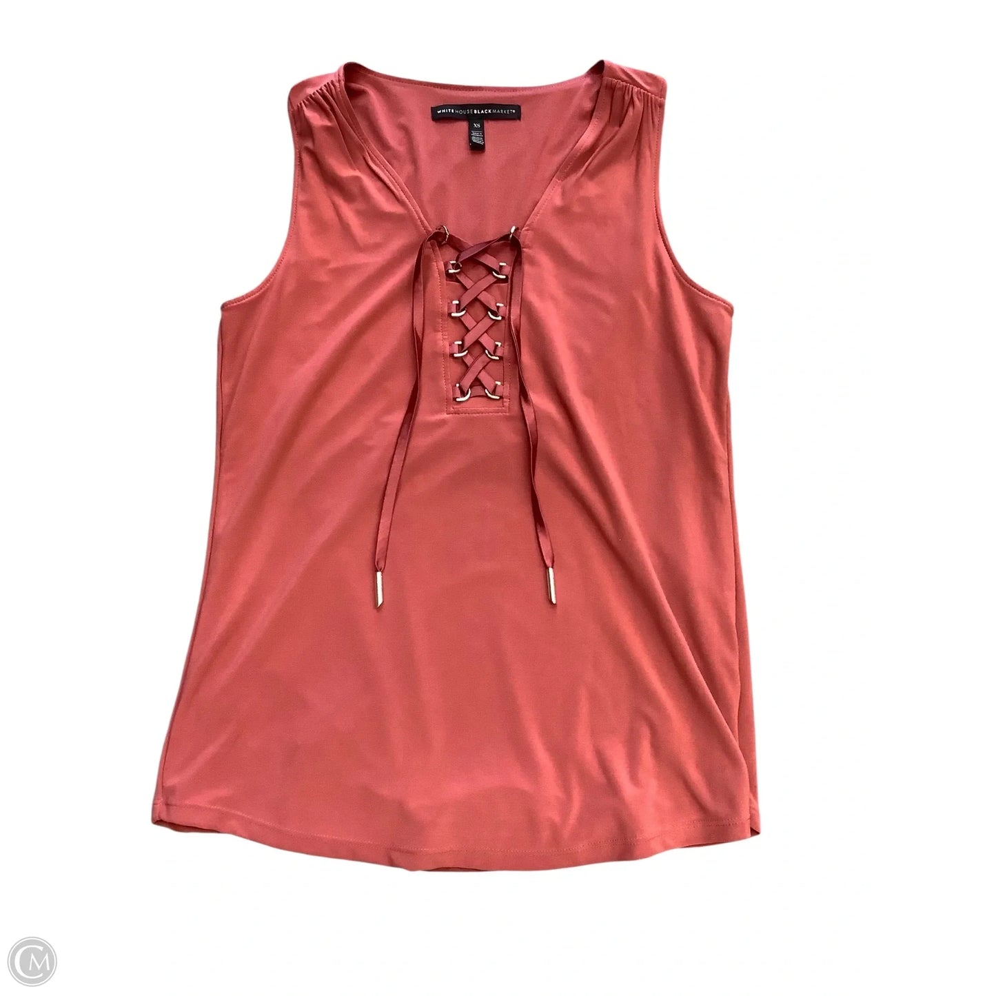 Top Sleeveless By White House Black Market In Red, Size: Xs