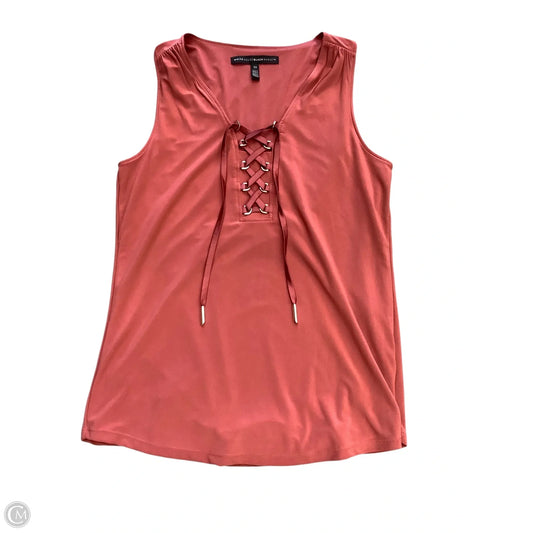 Top Sleeveless By White House Black Market In Red, Size: Xs