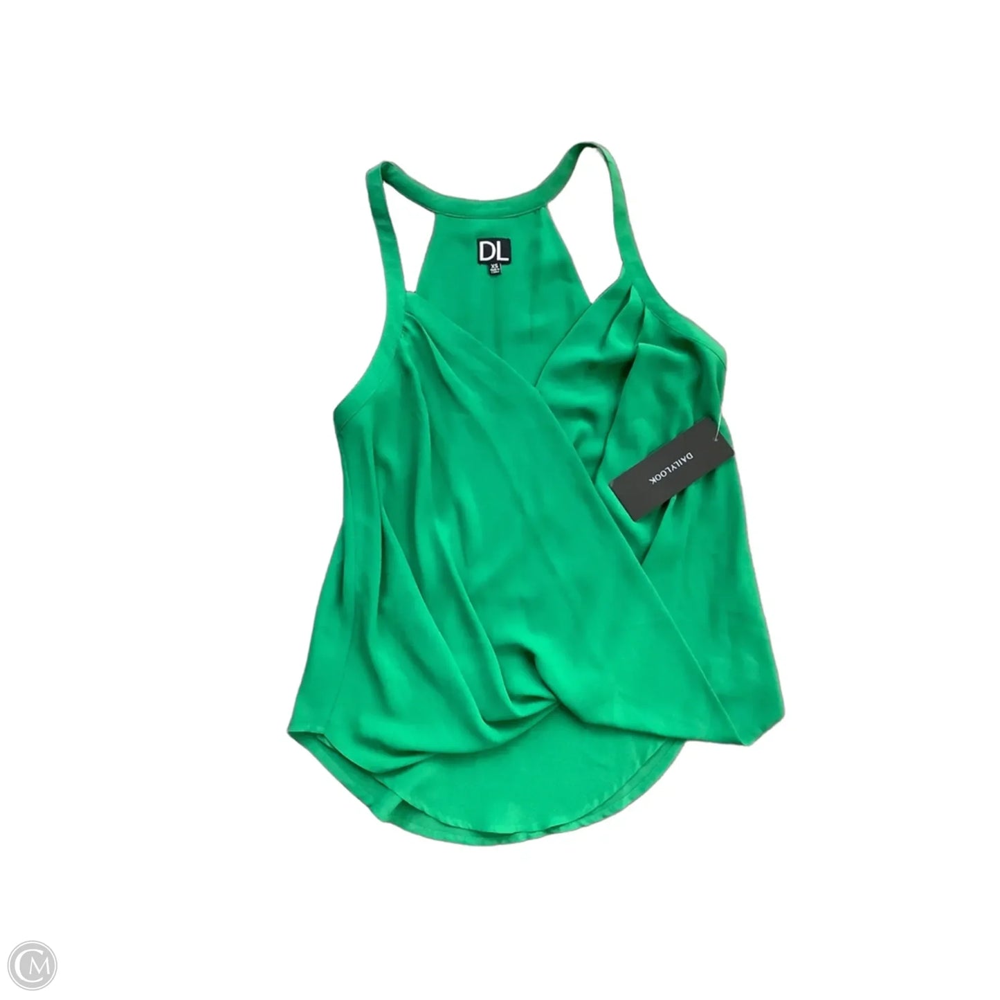 Top Sleeveless By Clothes Mentor In Green, Size: Xs