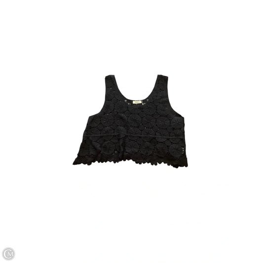 Top Sleeveless By Adora In Black, Size: Osfm