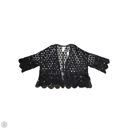 Sweater Cardigan By Chicos In Black, Size: M
