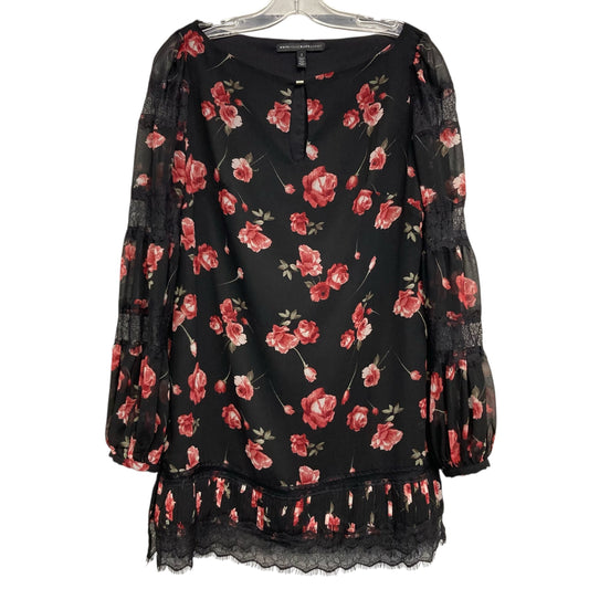 Dress Party Short By White House Black Market In Floral Print, Size:Xs