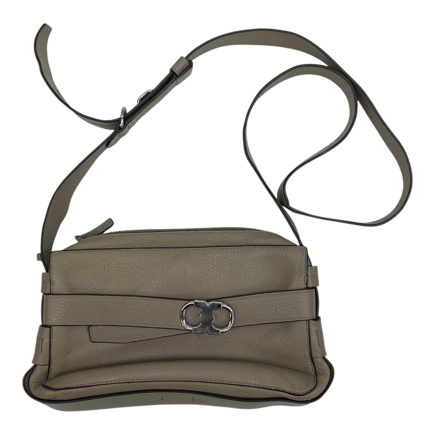 Crossbody Designer By Tory Burch In Tan, Size:Small