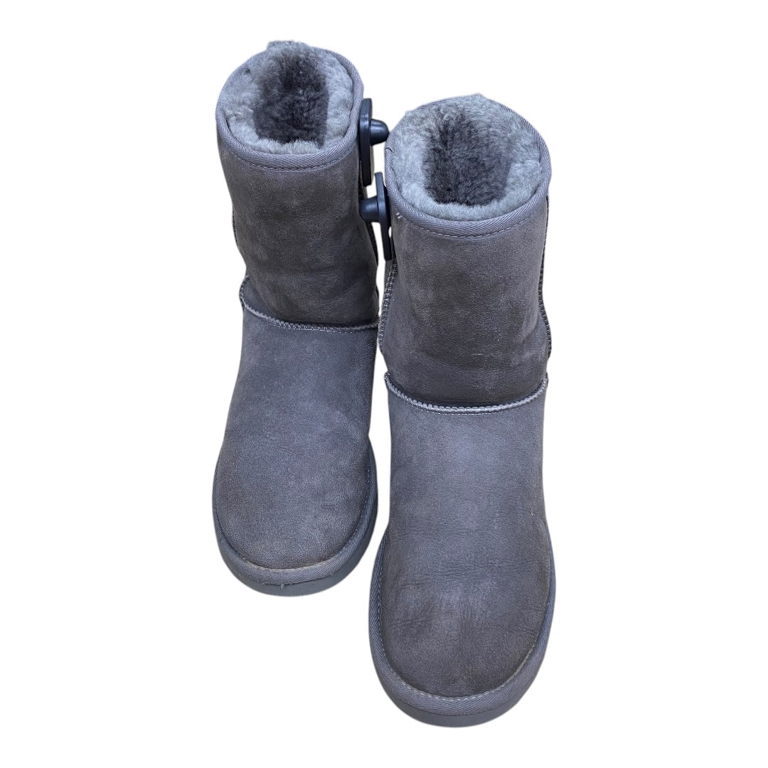 Boots Designer By Ugg In Grey, Size:11