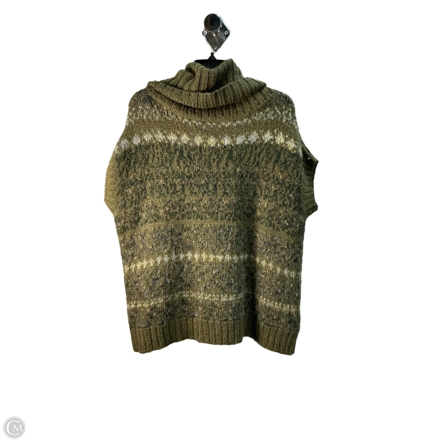 Poncho By Free People In Green, Size: S