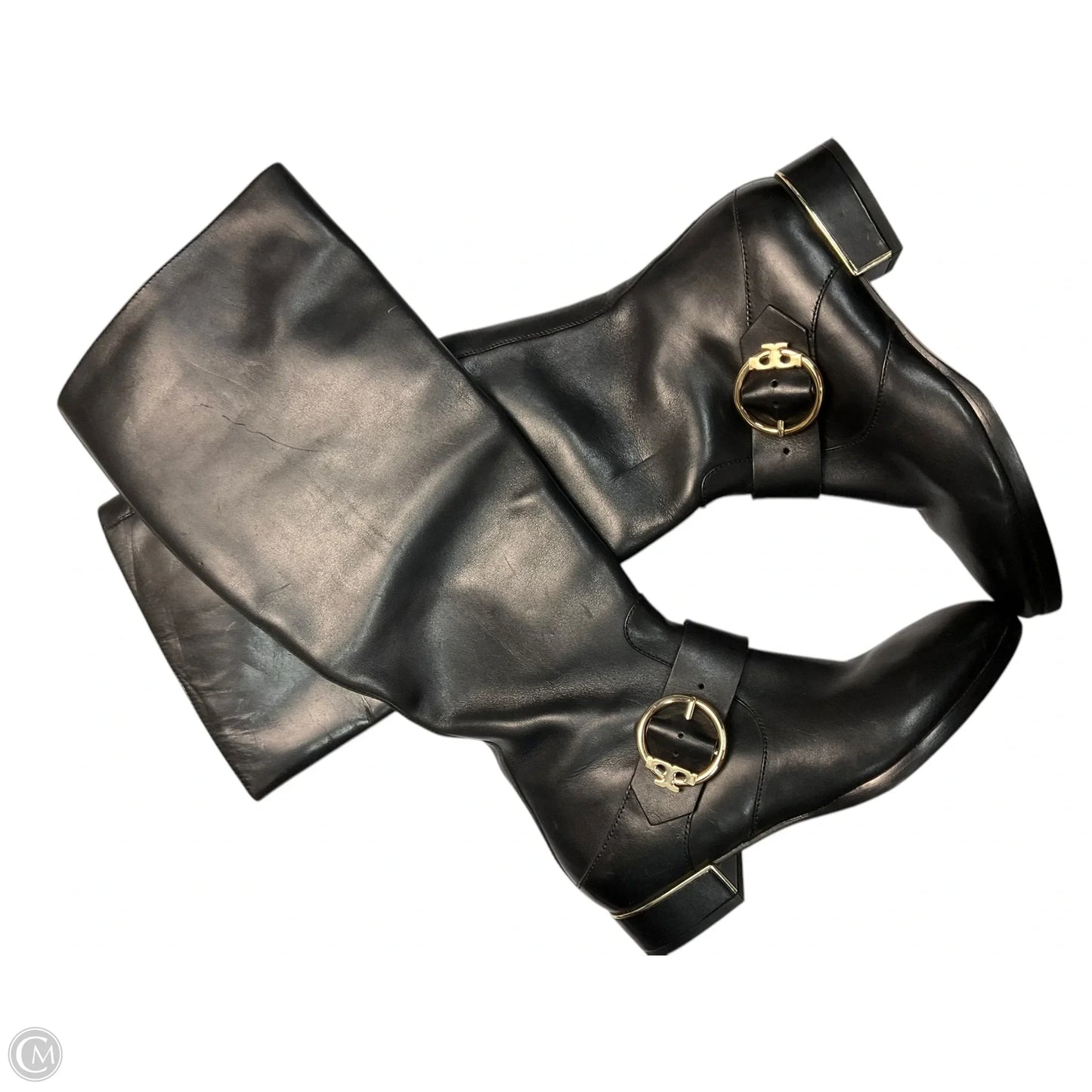 Boots Designer By Tory Burch In Black, Size: 7.5