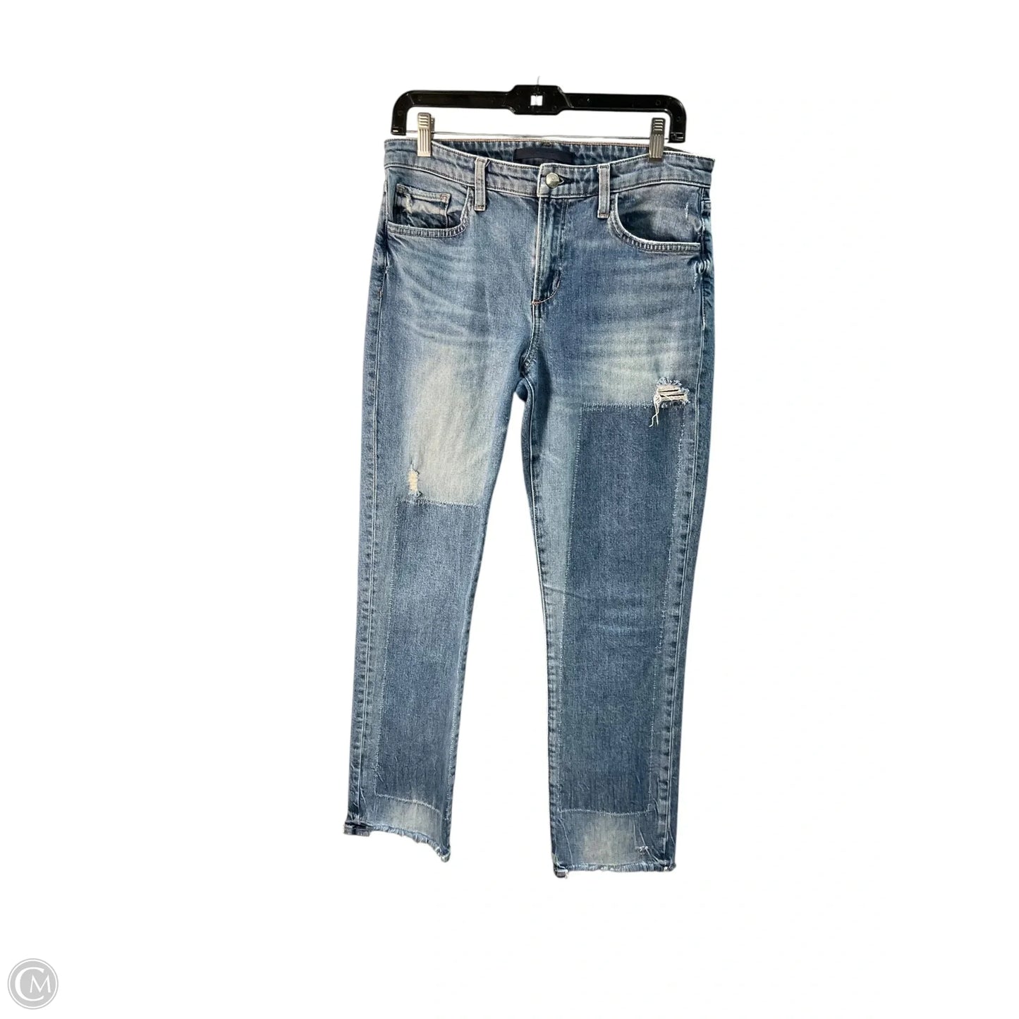 Jeans Cropped By Joes Jeans In Blue Denim, Size: 6