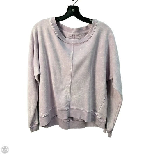 Sweatshirt Crewneck By Nordstrom In Purple, Size: M