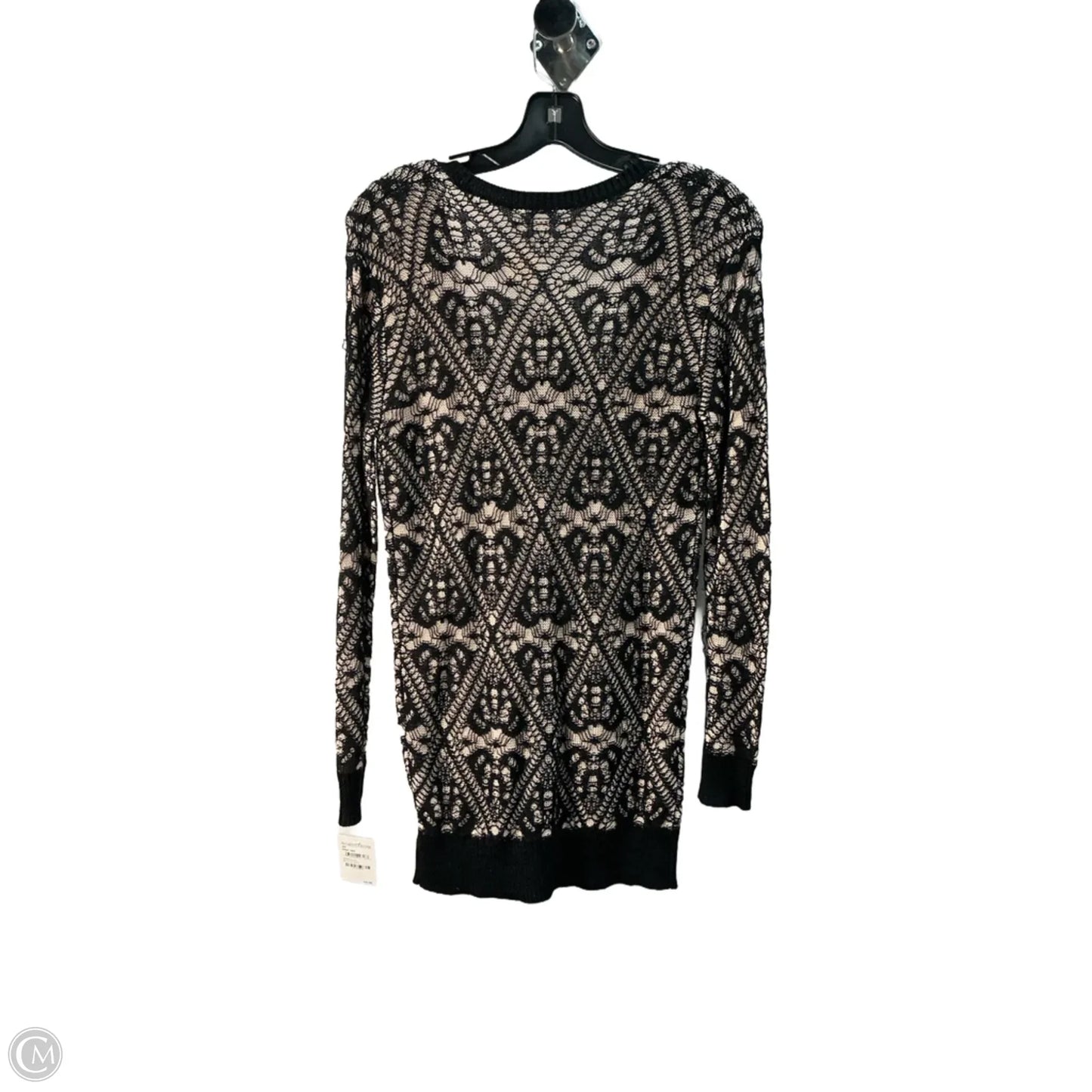 Top Long Sleeve By Frenchi In Black, Size: Xs