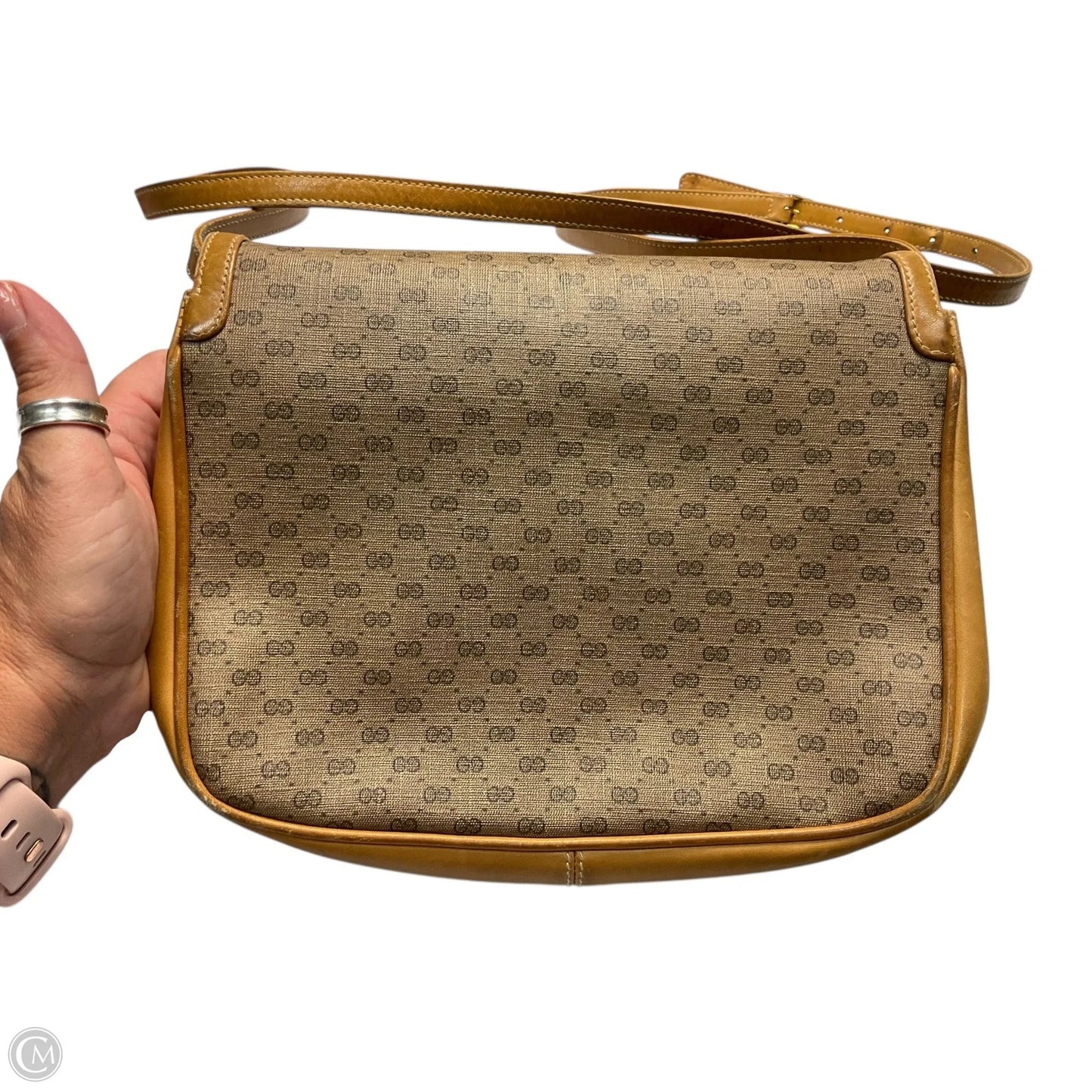 Crossbody Luxury Designer By Gucci, Size: Small