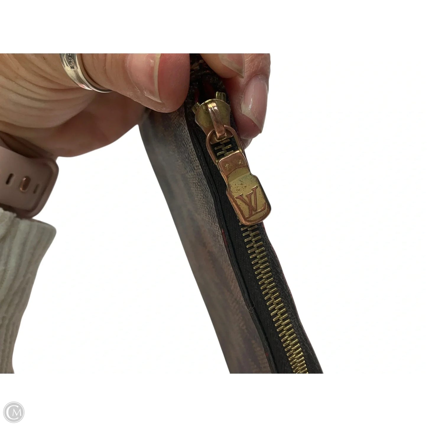 Wristlet Luxury Designer By Louis Vuitton, Size: Large