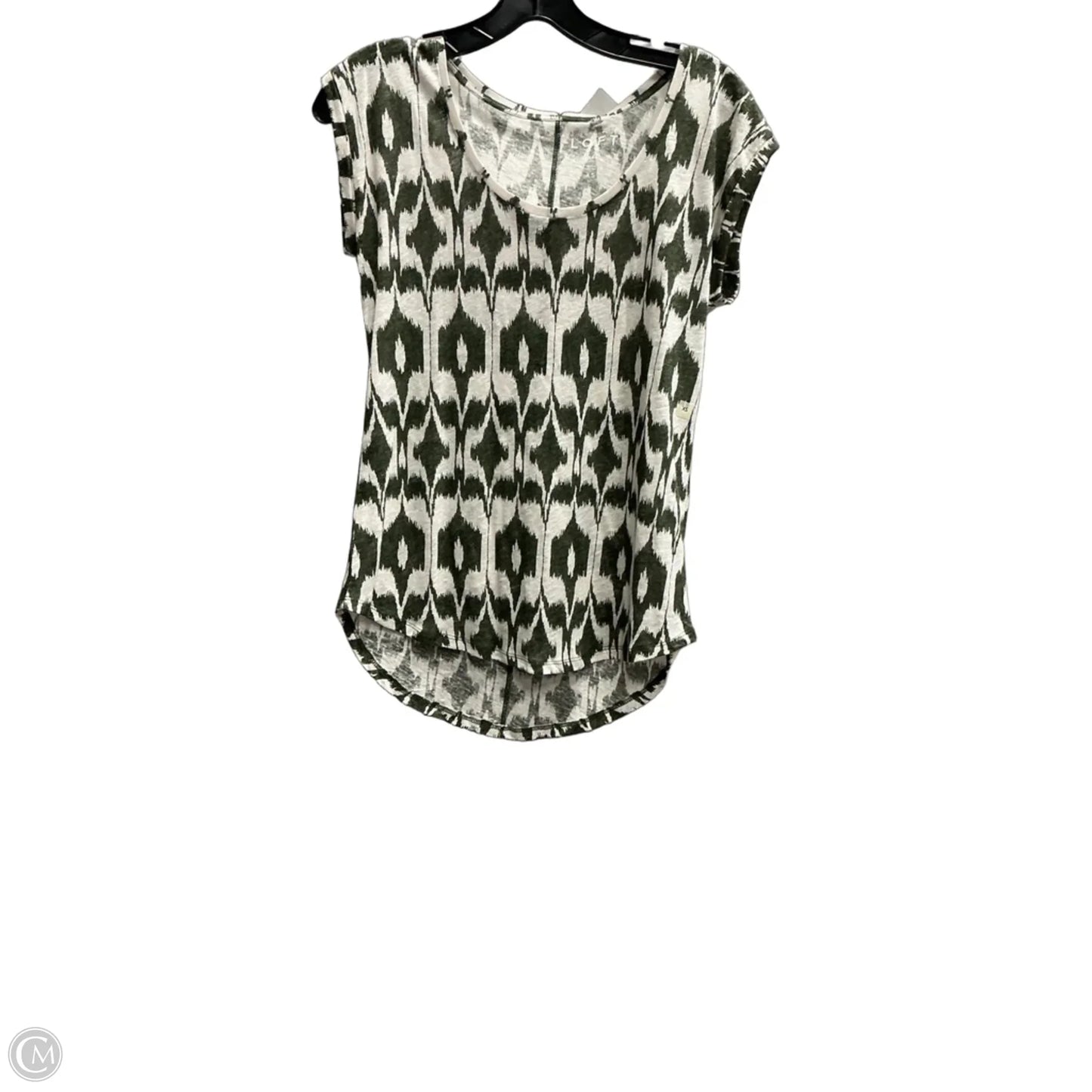Top Sleeveless By Loft In Green, Size: Xs