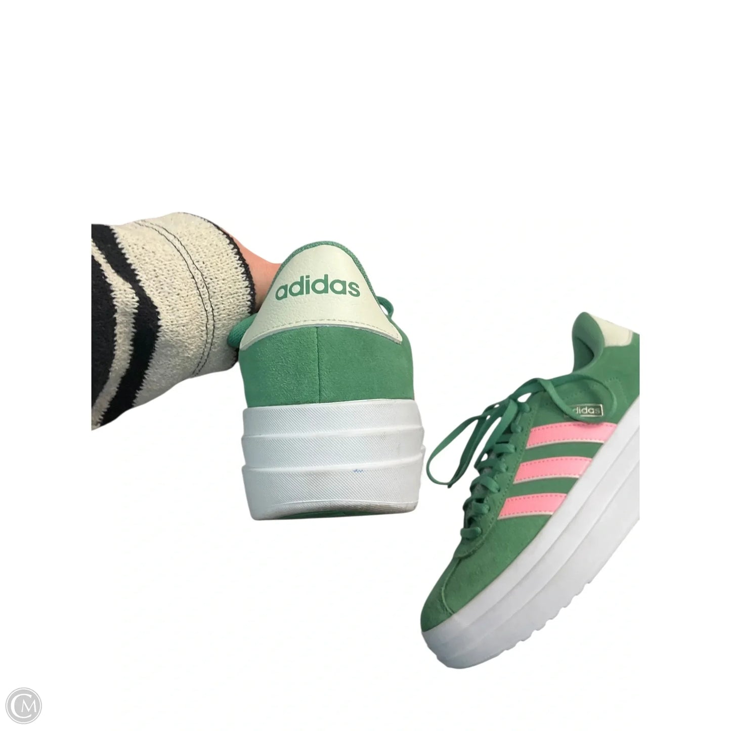Shoes Athletic By Adidas In Green, Size: 7