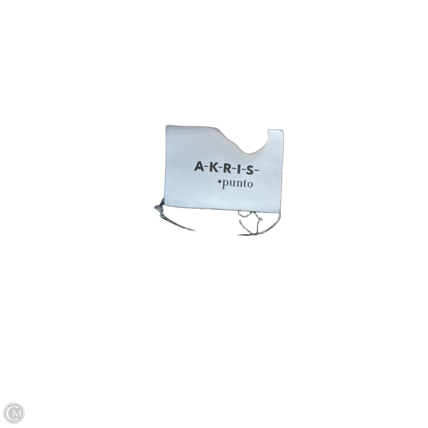 Dress Party Midi By Akris In Black & Gold, Size: L