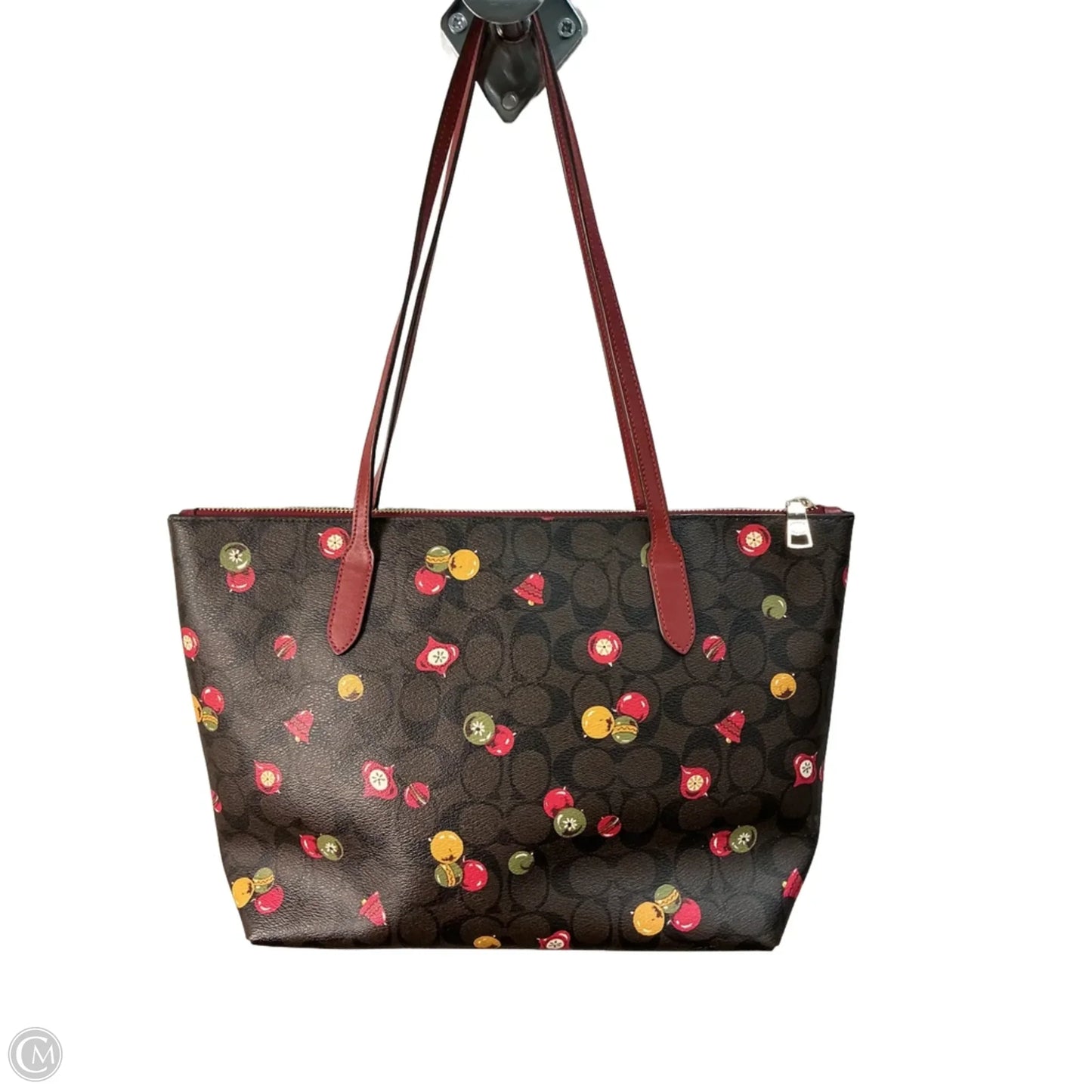 Tote Designer By Coach, Size: Medium