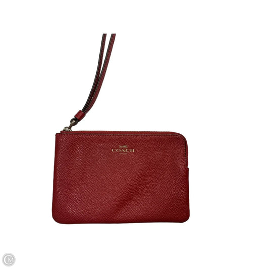 Wristlet Designer By Coach, Size: Small