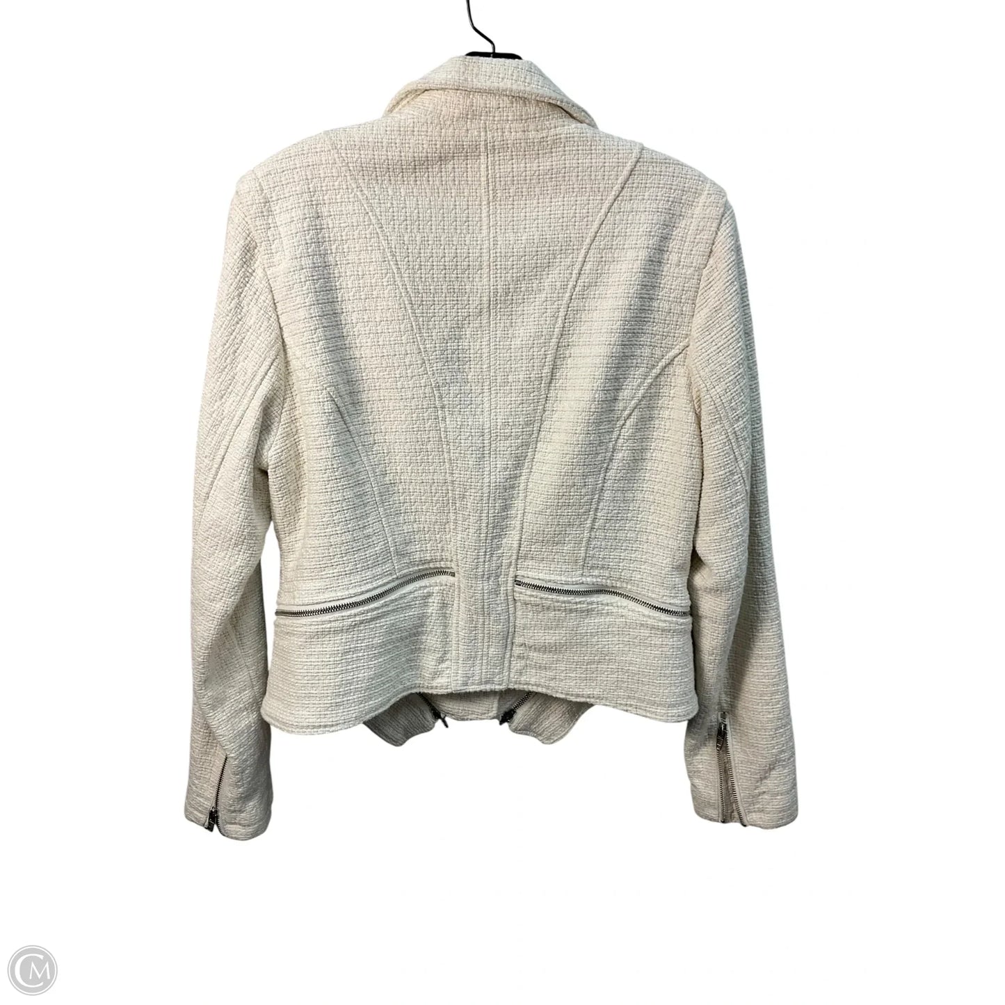 Jacket Moto By Blanknyc In White, Size: Xl