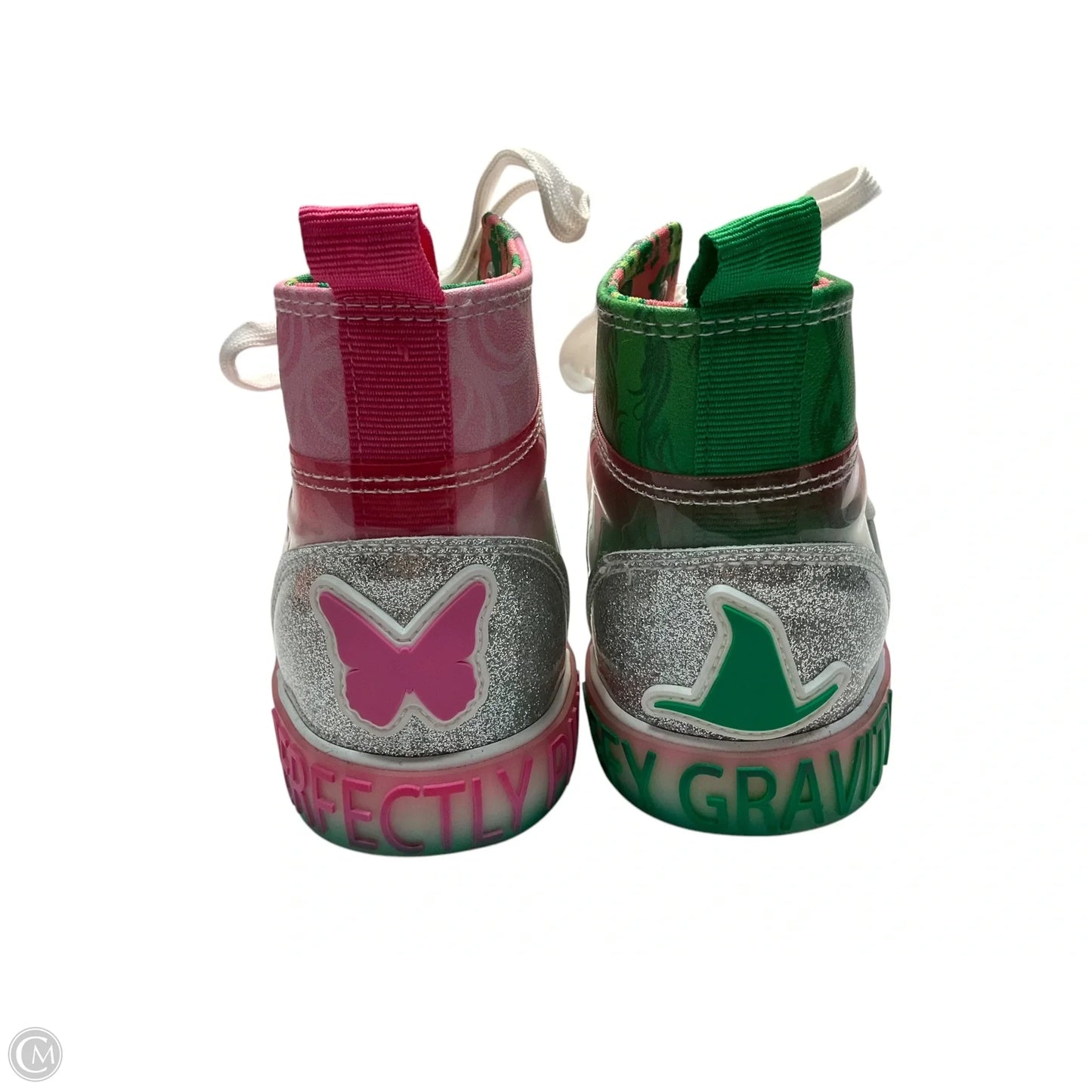 Shoes Athletic By Cmc In Green & Pink, Size: 7