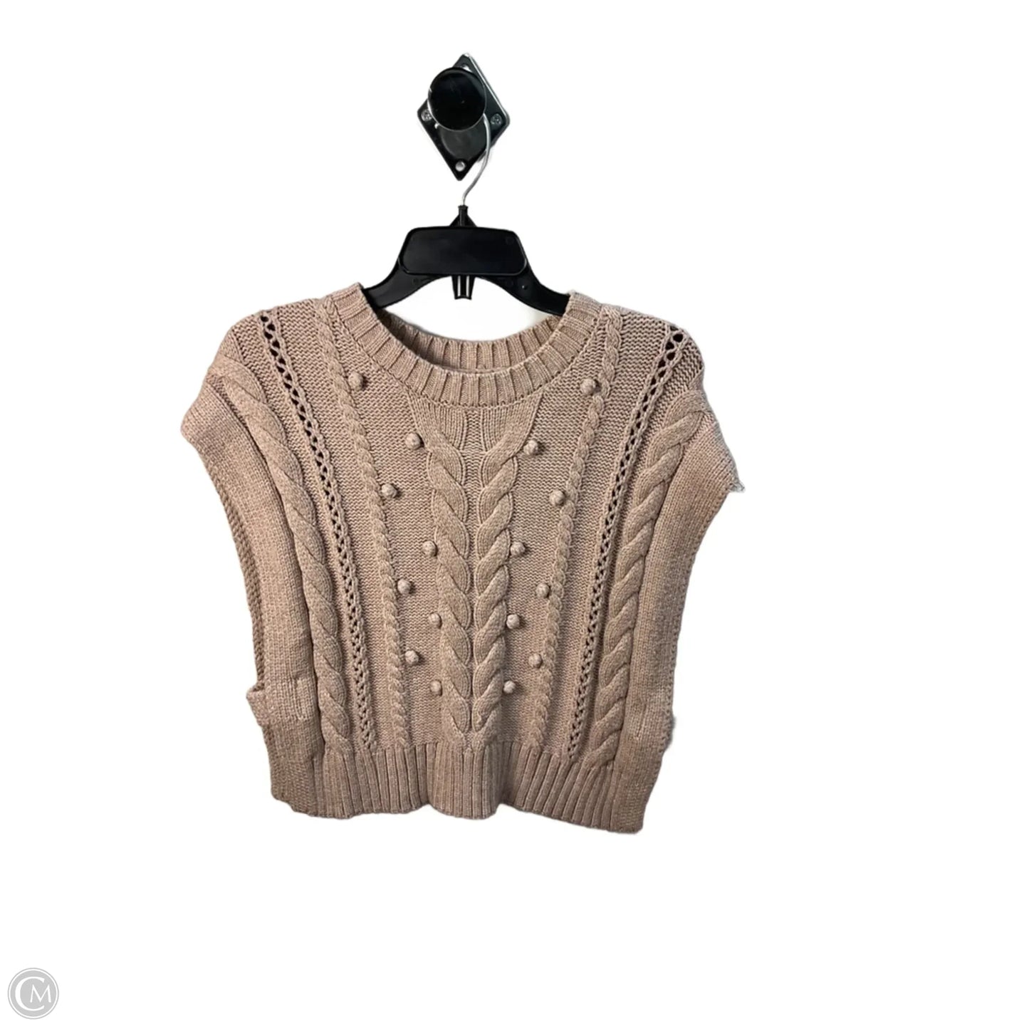 Vest Sweater By Thml In Beige, Size: Xs