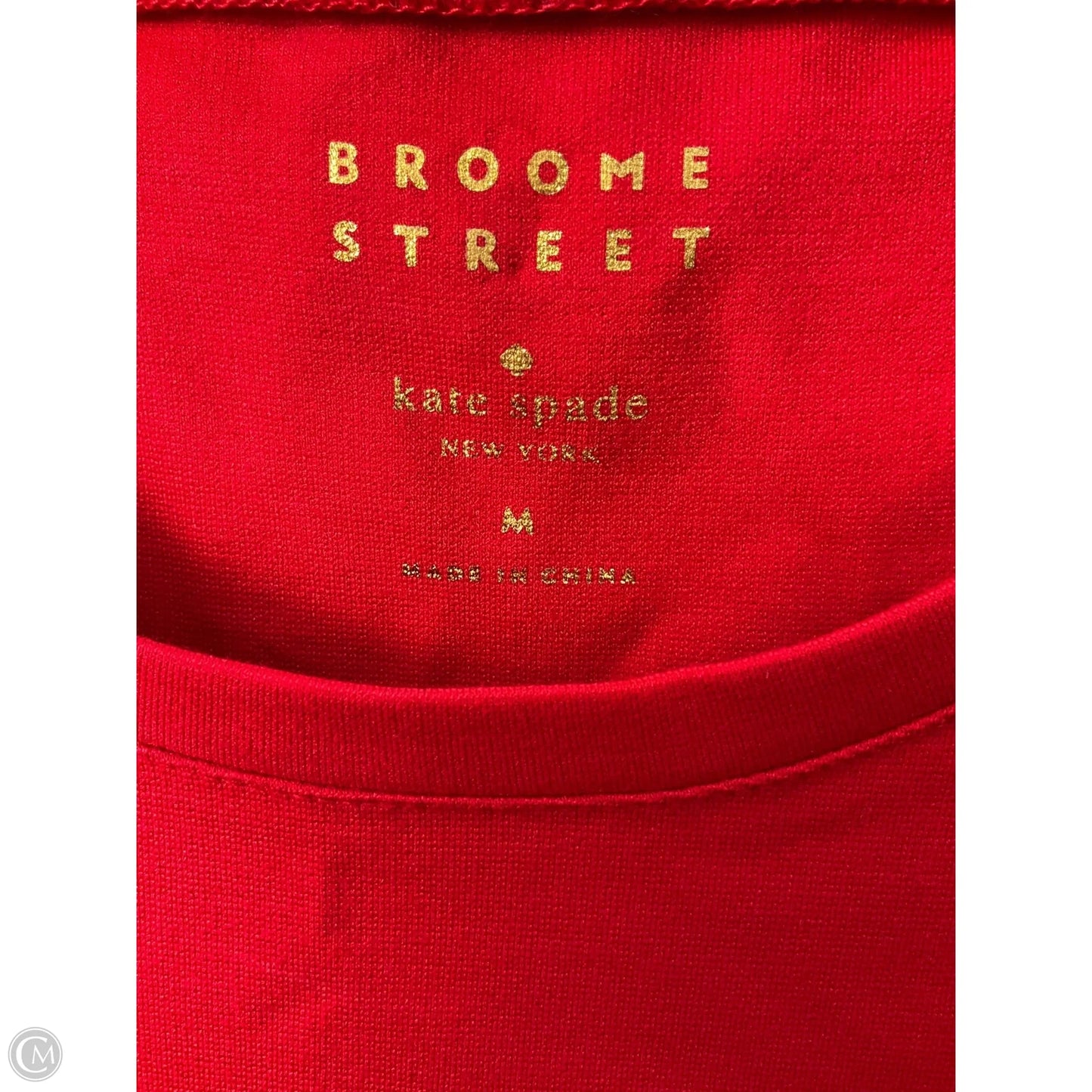 Dress Designer By Kate Spade In Red, Size: M
