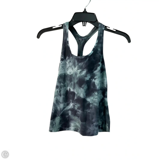 Athletic Tank Top By Lululemon In Tie Dye Print, Size: S