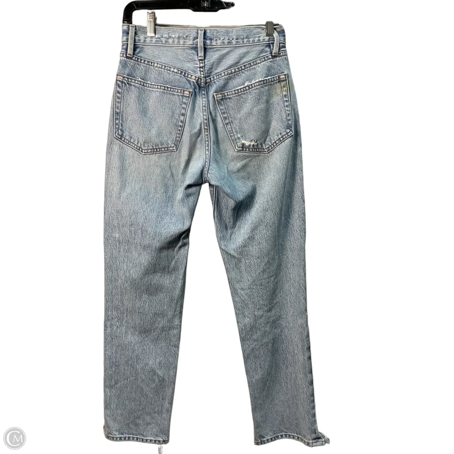 Jeans Straight By Frame In Blue Denim, Size: 0